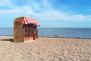 Beim Start am Strand von Gollwitz ...