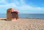Beim Start am Strand von Gollwitz ...