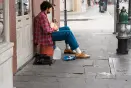 Musiziert wird überall in den Gassen ...
