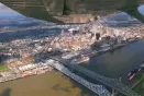 Das French Quarter von oben.