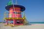 Strandhäuschen für den Lifeguard, Miami Beach