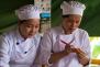 Bing und ihre Schwester als Instrukteure bei einer Cooking Lesson – einem Kochkurs für Touristen