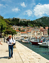 Stadthafen von Hvar