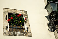 Fensterdetails in Mostar