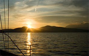 Sonnenuntergang in der Bucht Bigovatitle=