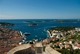 Hvar: Blick auf die Teufelsinseln