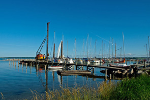 Der Hafen von Lyø