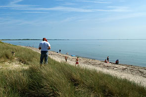 Am Strand von Ristinge