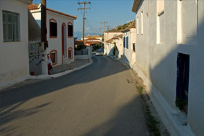 Straße in Koroni